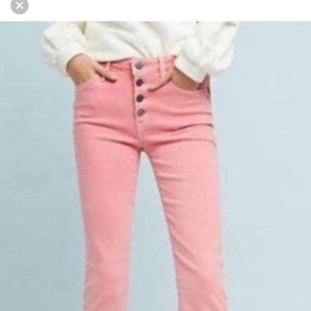 Sanctuary Limited Edition Distressed Connector Kick Crop Jeans 30 NWT